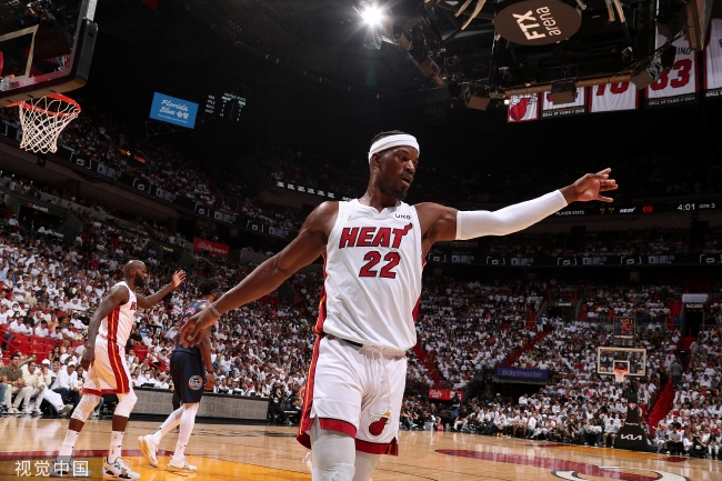 NBA总决赛天王山之战，巴特勒40分三双热火淘汰尼克斯